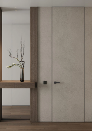 INVISIBLE дверь внутреннего открывания